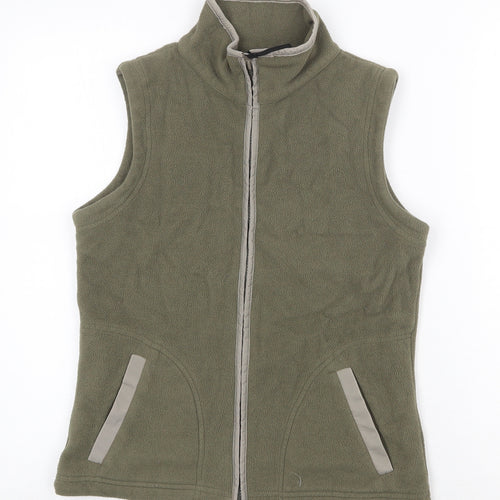 NL Active Mens Green Gilet Waistcoat Size S Zip