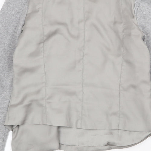 Snob Womens Green Jacket Size 8 Zip