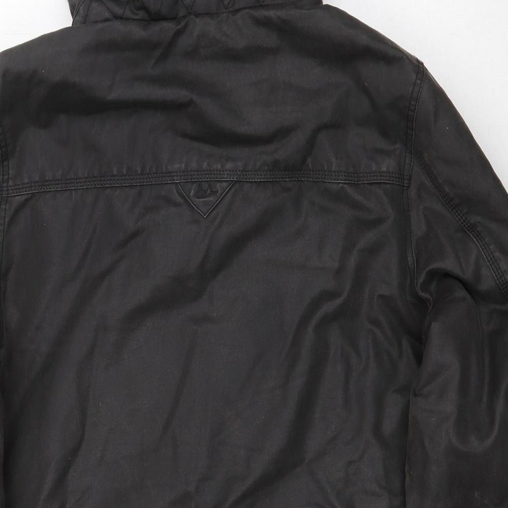 MANTARAY PRODUCTS Mens Brown Rain Coat Coat Size M Zip