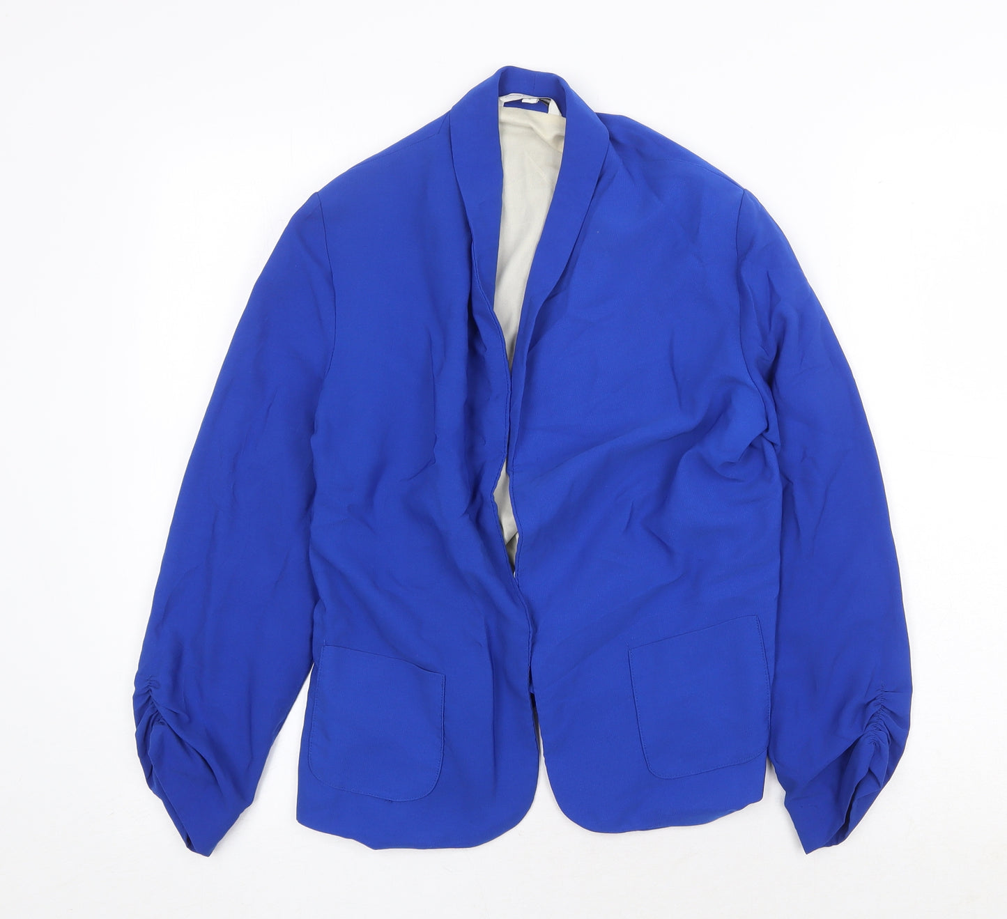 New Look Womens Blue Jacket Blazer Size 8