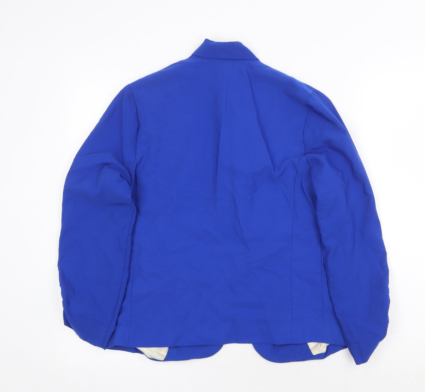 New Look Womens Blue Jacket Blazer Size 8