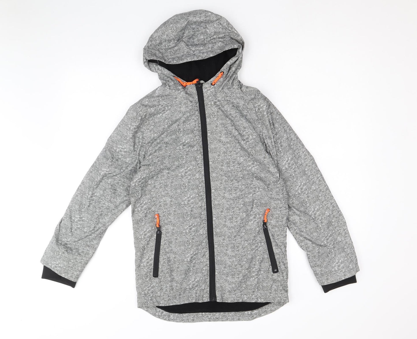 Urban Boys Boys Grey Jacket Size 11 Years Zip