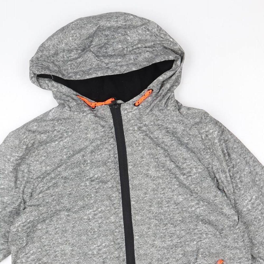 Urban Boys Boys Grey Jacket Size 11 Years Zip