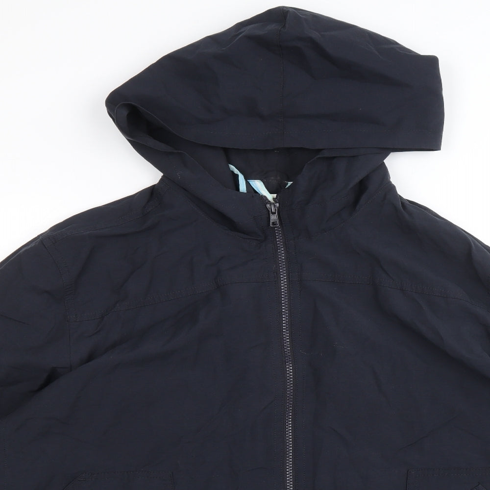 Bass Mens Blue Jacket Size XL Zip