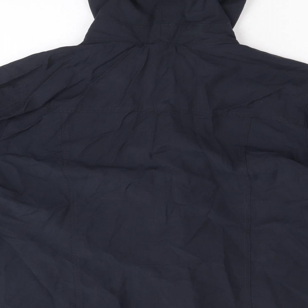 Bass Mens Blue Jacket Size XL Zip