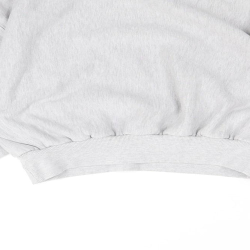 Pacific Republic Womens Grey Polyester Pullover Sweatshirt Size M Pullover - Stay Grateful