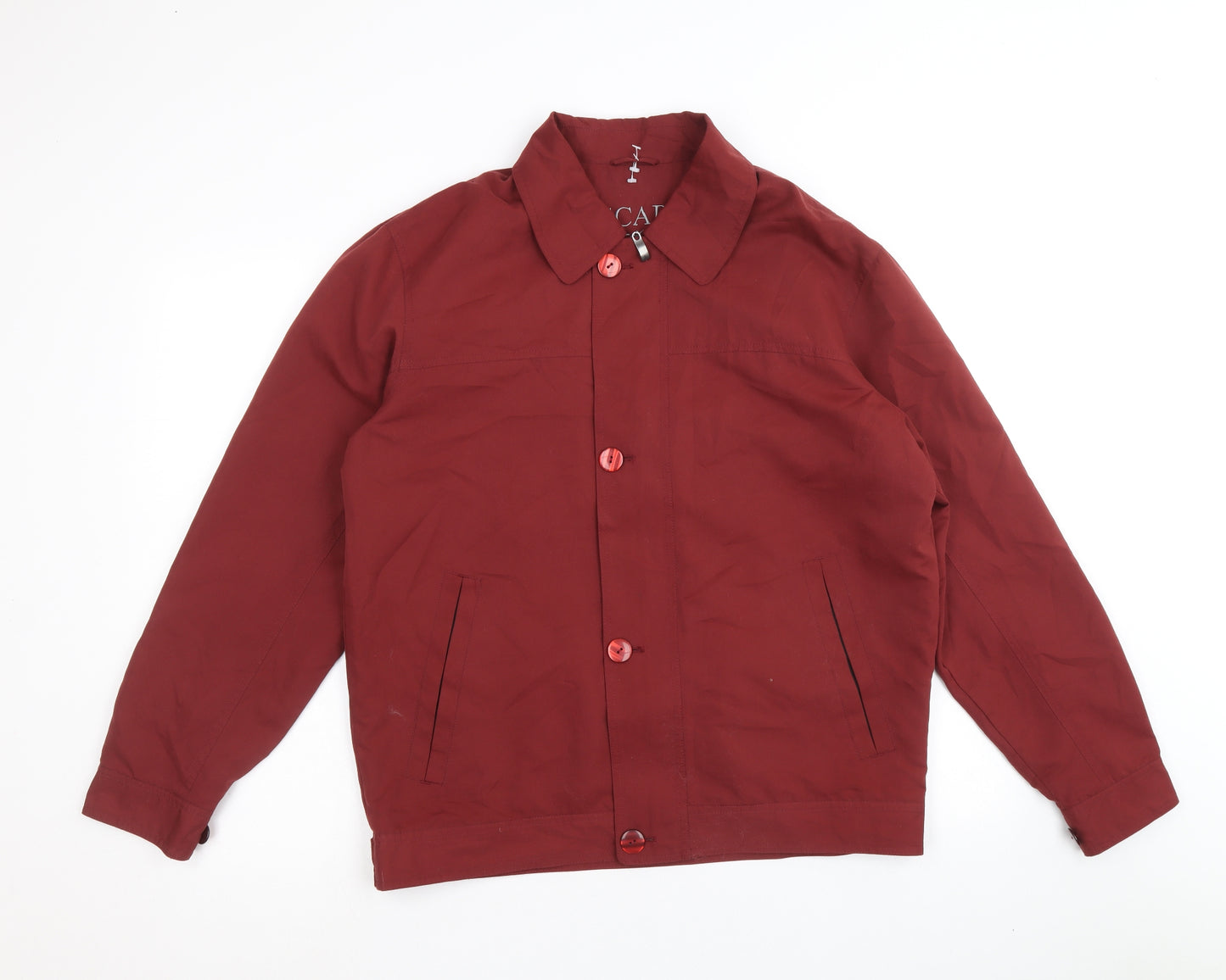 Escape Mens Red Jacket Size S Zip