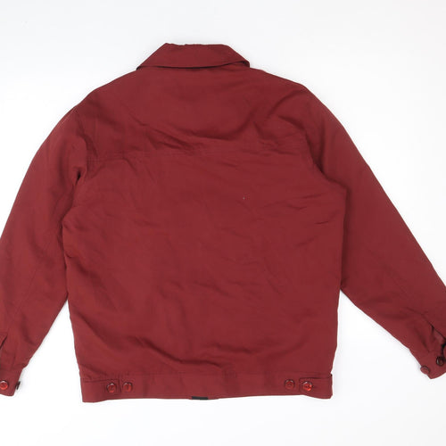 Escape Mens Red Jacket Size S Zip
