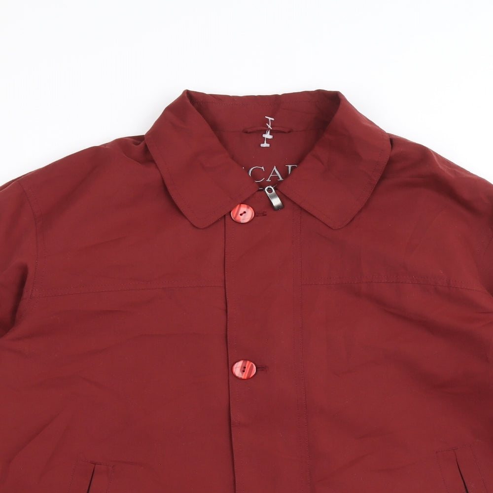 Escape Mens Red Jacket Size S Zip