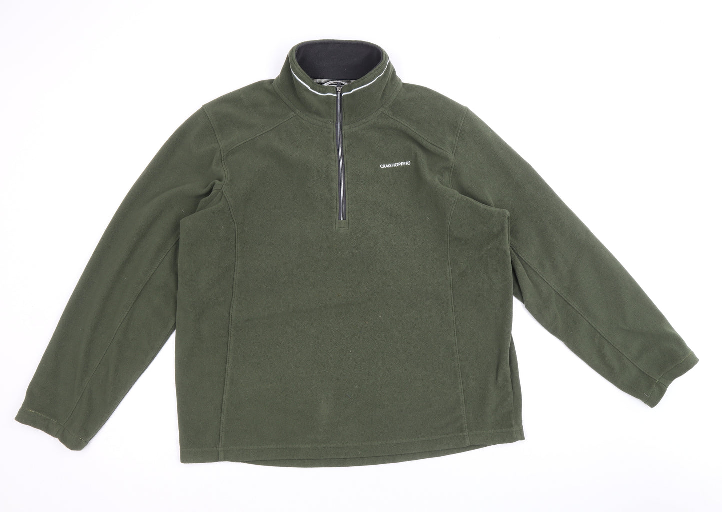 Craghoppers Mens Green Polyester Pullover Sweatshirt Size L