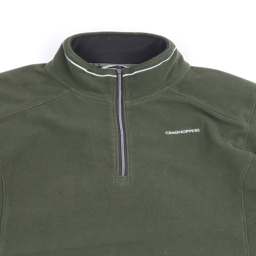 Craghoppers Mens Green Polyester Pullover Sweatshirt Size L