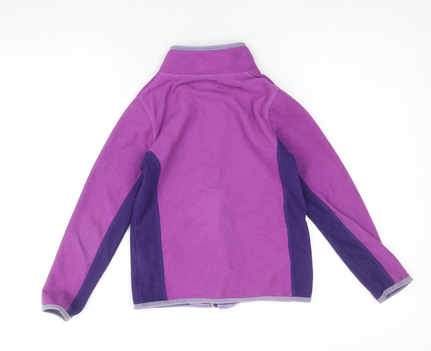 Mountain Warehouse Girls Purple Jacket Size 7-8 Years Zip