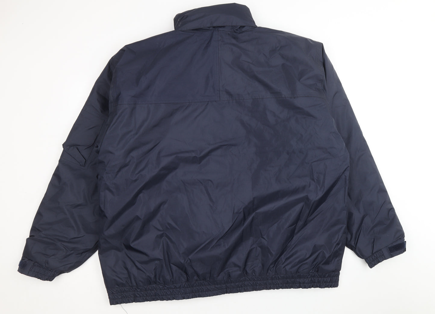 Union Hardwear Mens Blue Jacket Size 2XL Zip