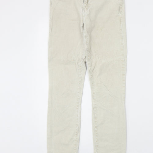 Gap Womens Beige Cotton Skinny Jeans Size 26 in Regular Zip