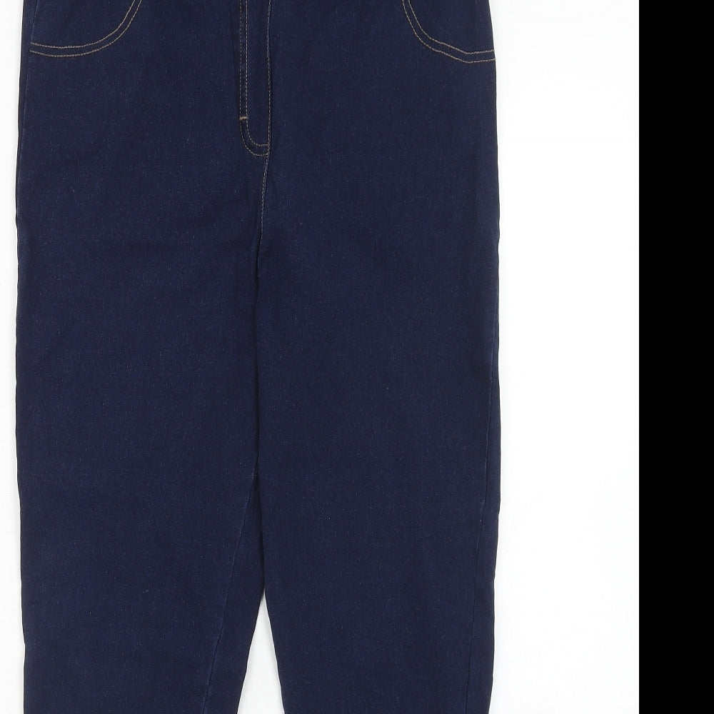 George Womens Blue Cotton Jegging Jeans Size 12 Regular - Size 12/14