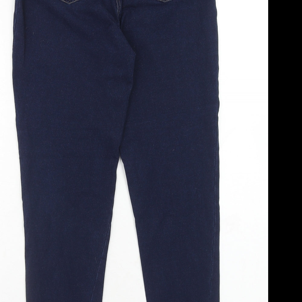 George Womens Blue Cotton Jegging Jeans Size 12 Regular - Size 12/14