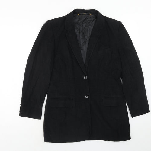 Marks and Spencer Womens Blue Viscose Jacket Suit Jacket Size 12