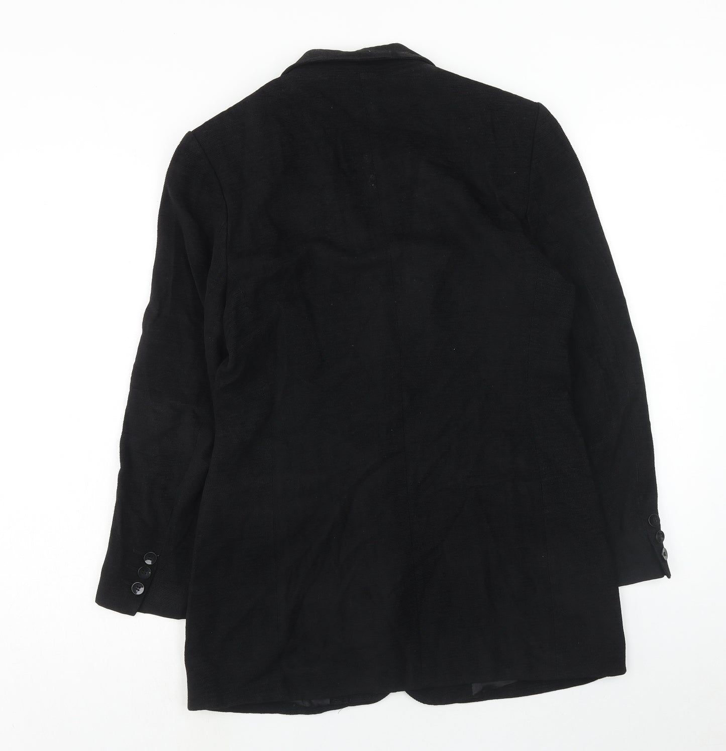 Marks and Spencer Womens Blue Viscose Jacket Suit Jacket Size 12
