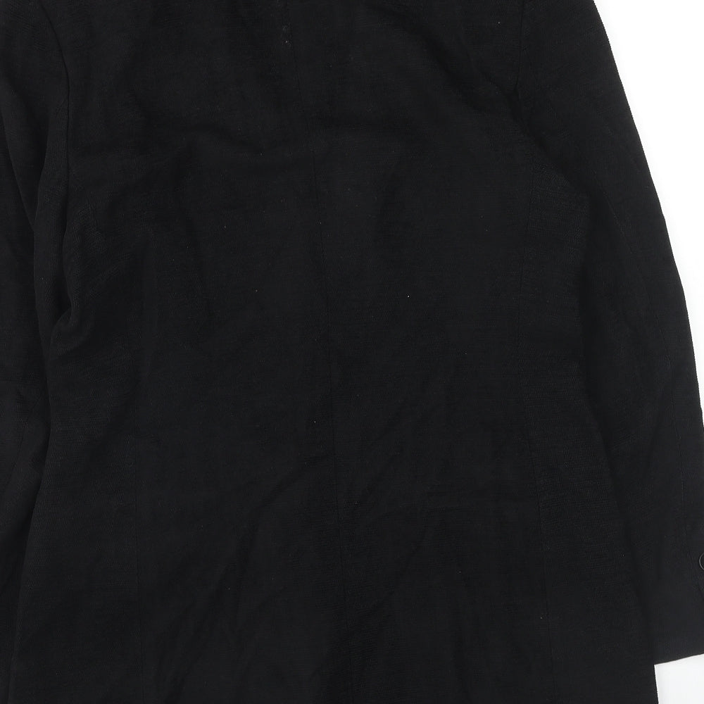 Marks and Spencer Womens Blue Viscose Jacket Suit Jacket Size 12