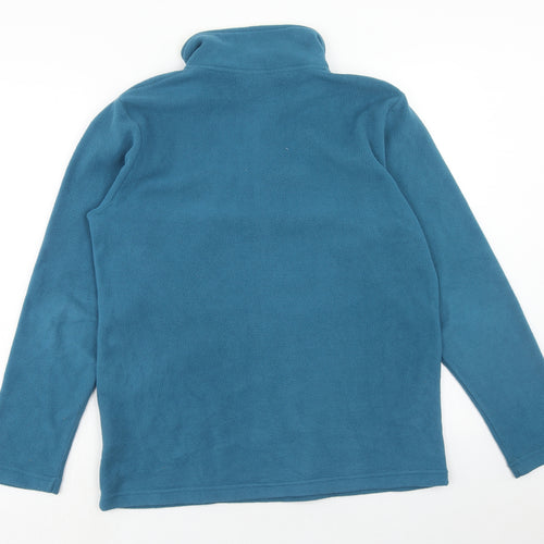 Freedom Mens Blue Polyester Pullover Sweatshirt Size S