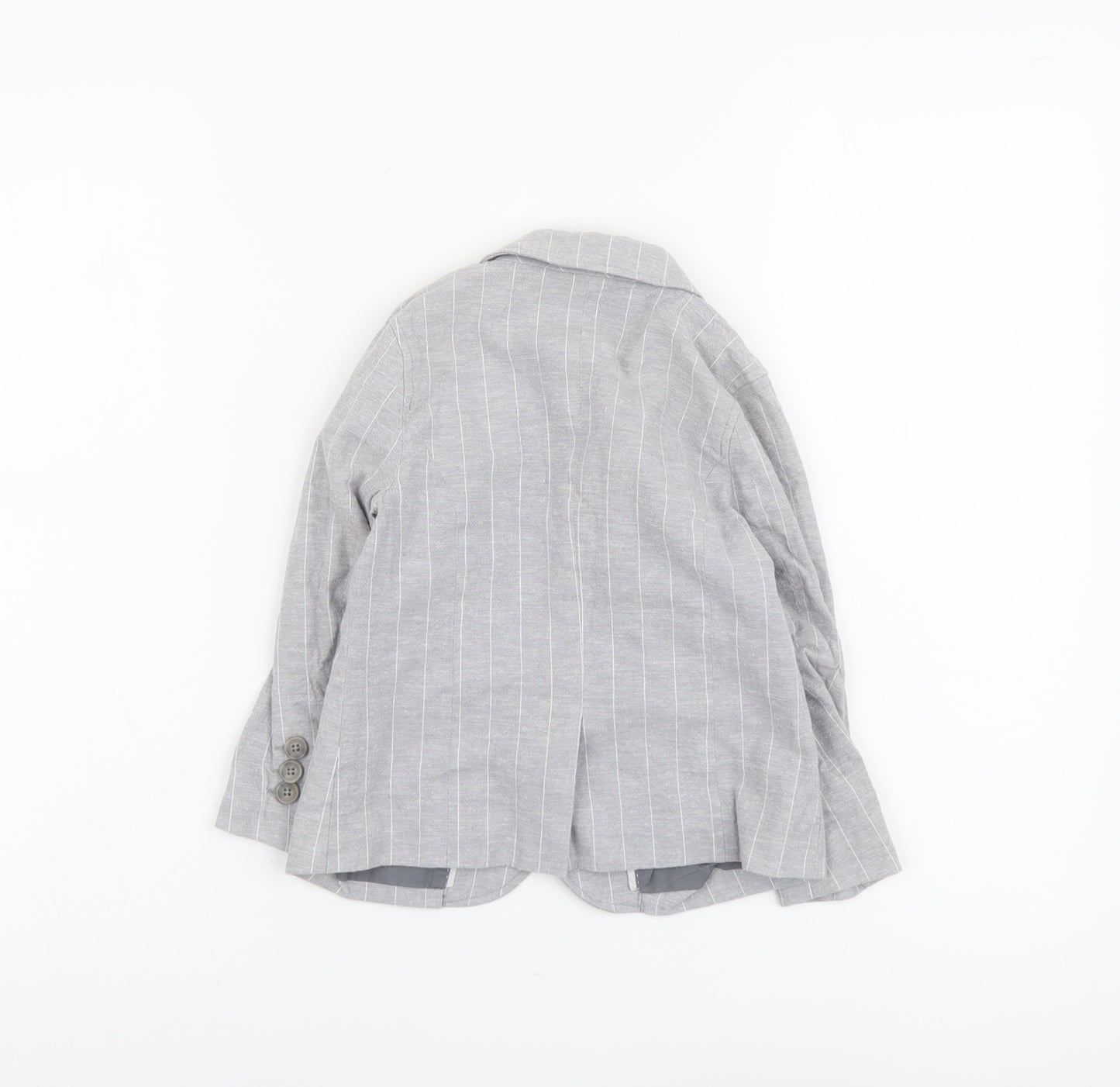 Autograph Boys Grey Jacket Blazer Size 3-4 Years Button