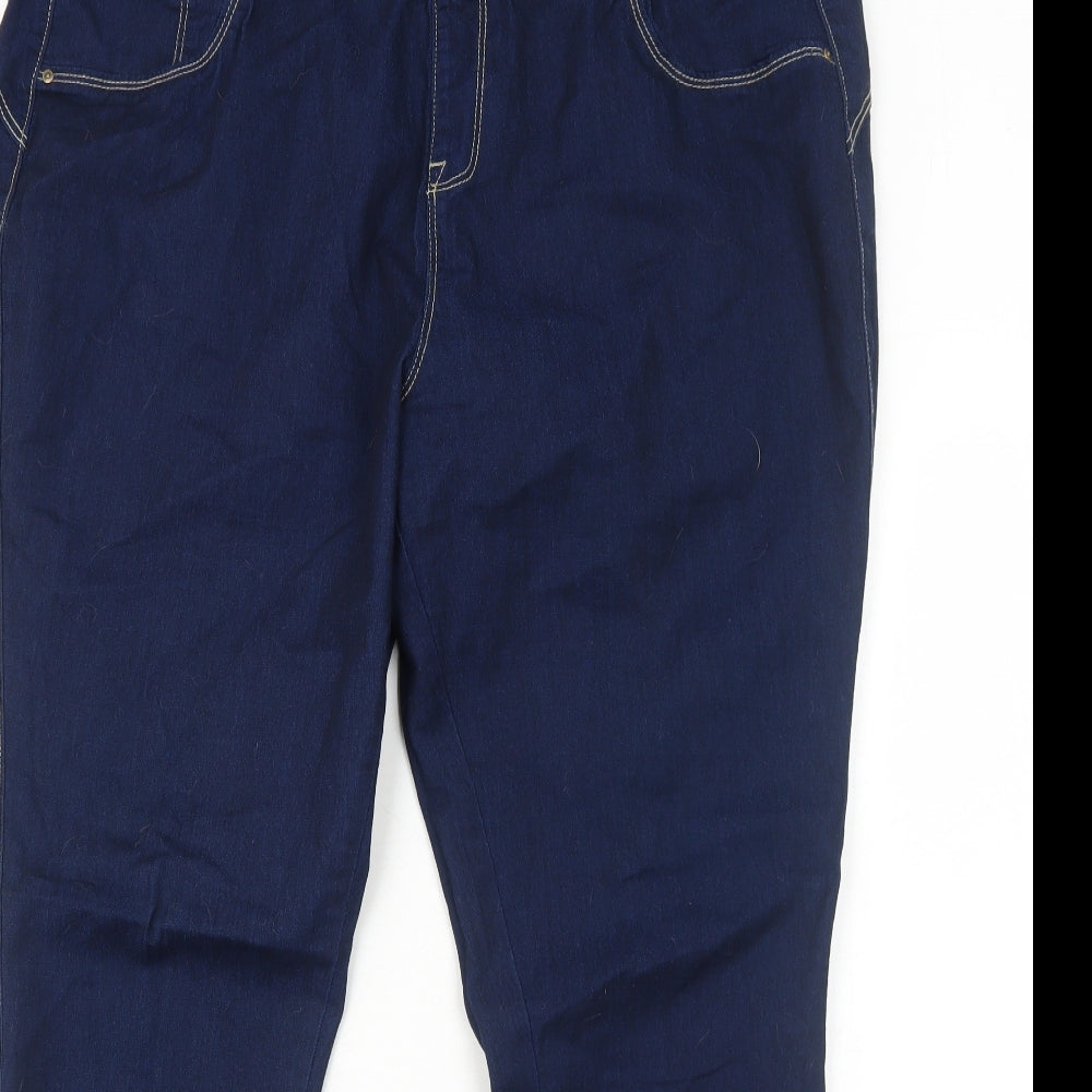 Primark Womens Blue Cotton Jegging Jeans Size 20 Regular
