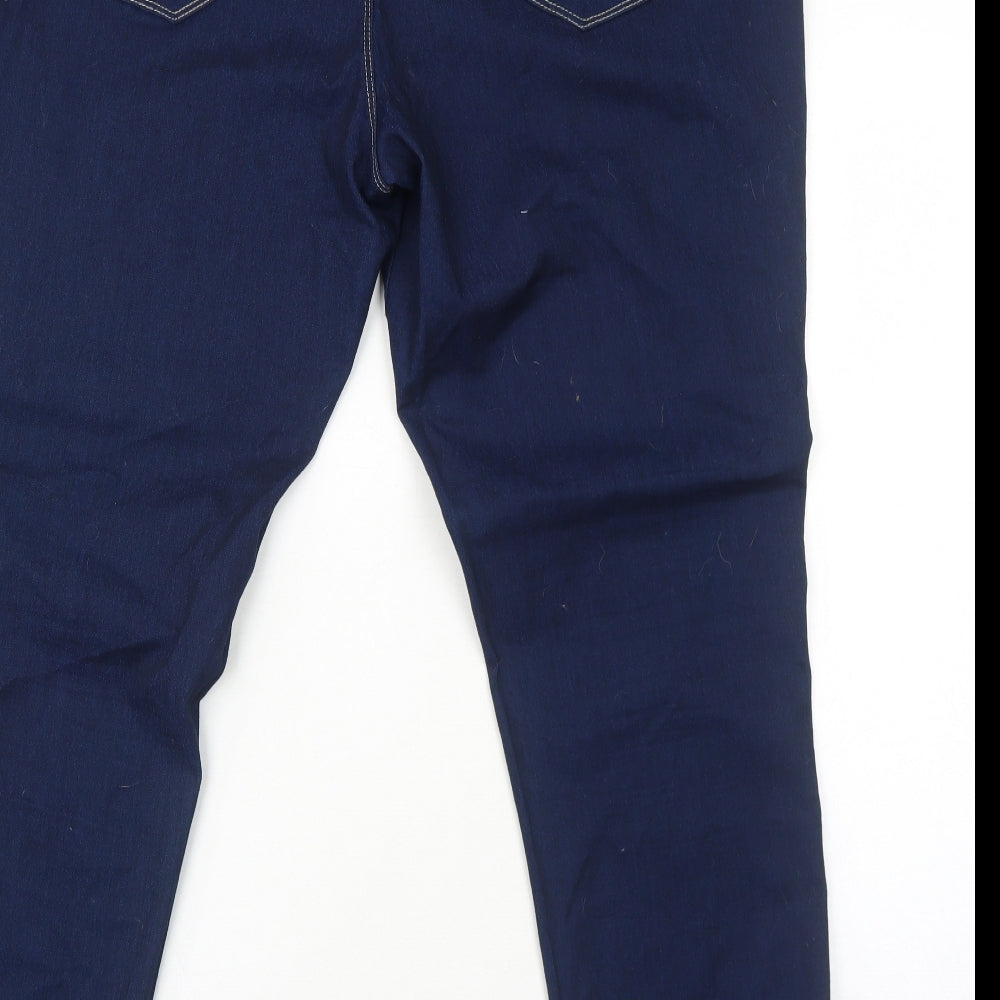 Primark Womens Blue Cotton Jegging Jeans Size 20 Regular