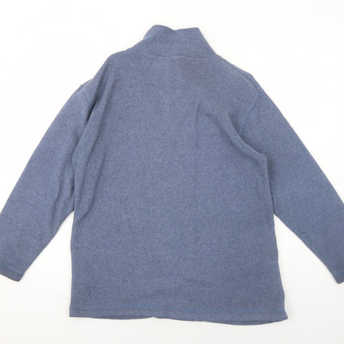 NL Active Mens Blue Polyester Pullover Sweatshirt Size S