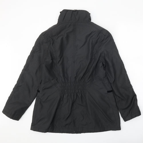 Klass Womens Black Jacket Size M Zip