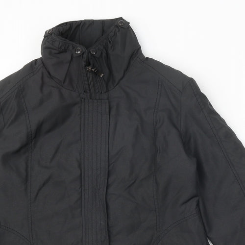 Klass Womens Black Jacket Size M Zip
