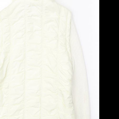 NEXT Womens Ivory Jacket Size 12 Zip