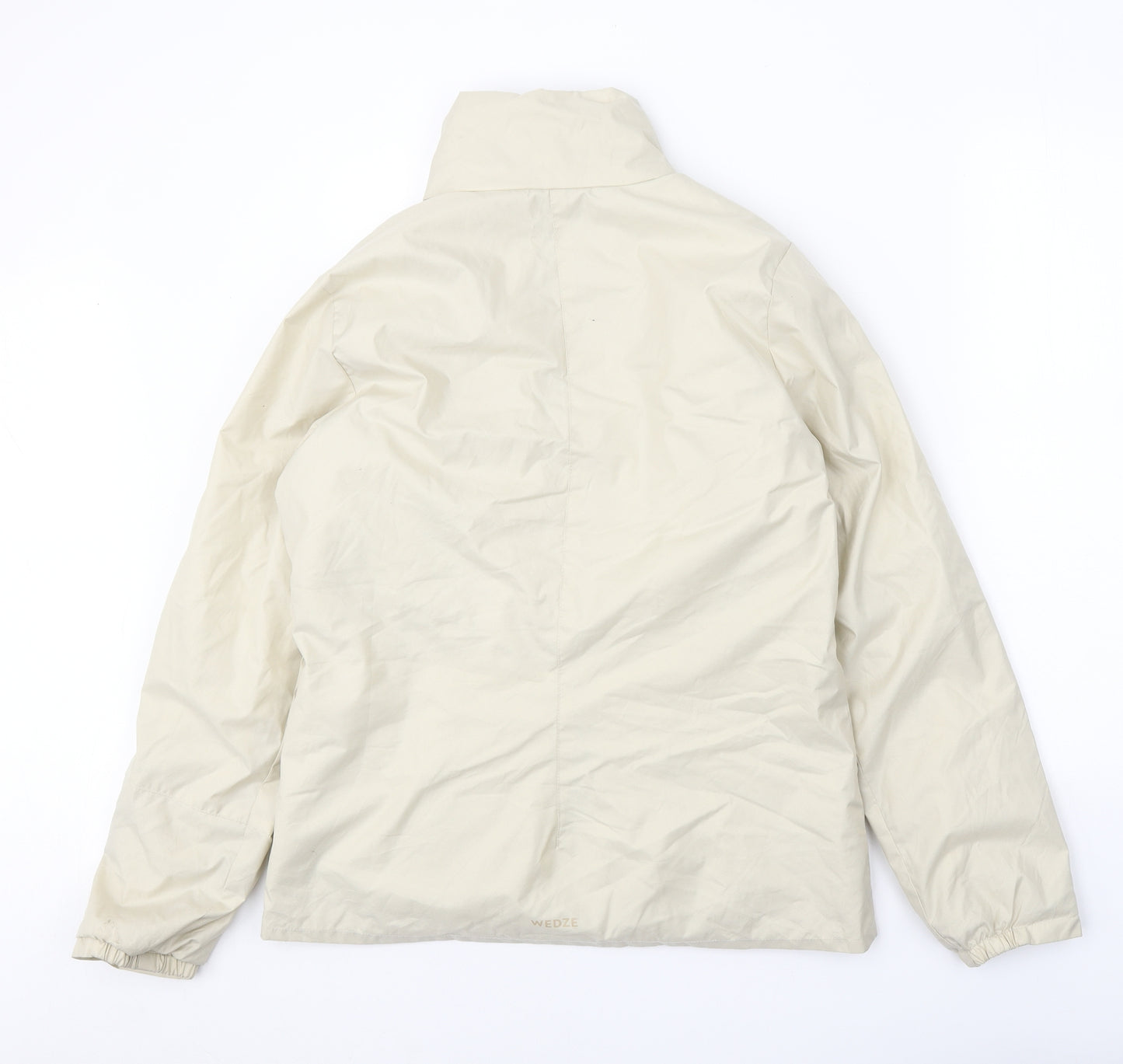 Wedze Womens Beige Jacket Coat Size M Zip