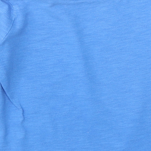 Peppa Pig Blue 100% Cotton Pullover T-Shirt Size 12-18 Months Round Neck Snap - Peppa Pig