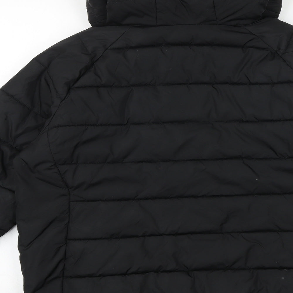 Sonneti Boys Black Quilted Jacket Size 13-14 Years Zip