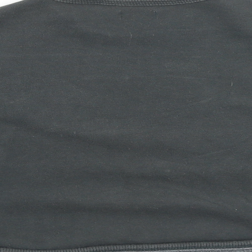 NEXT Girls Grey Cotton Pullover Sweatshirt Size 5 Years Pullover - Star