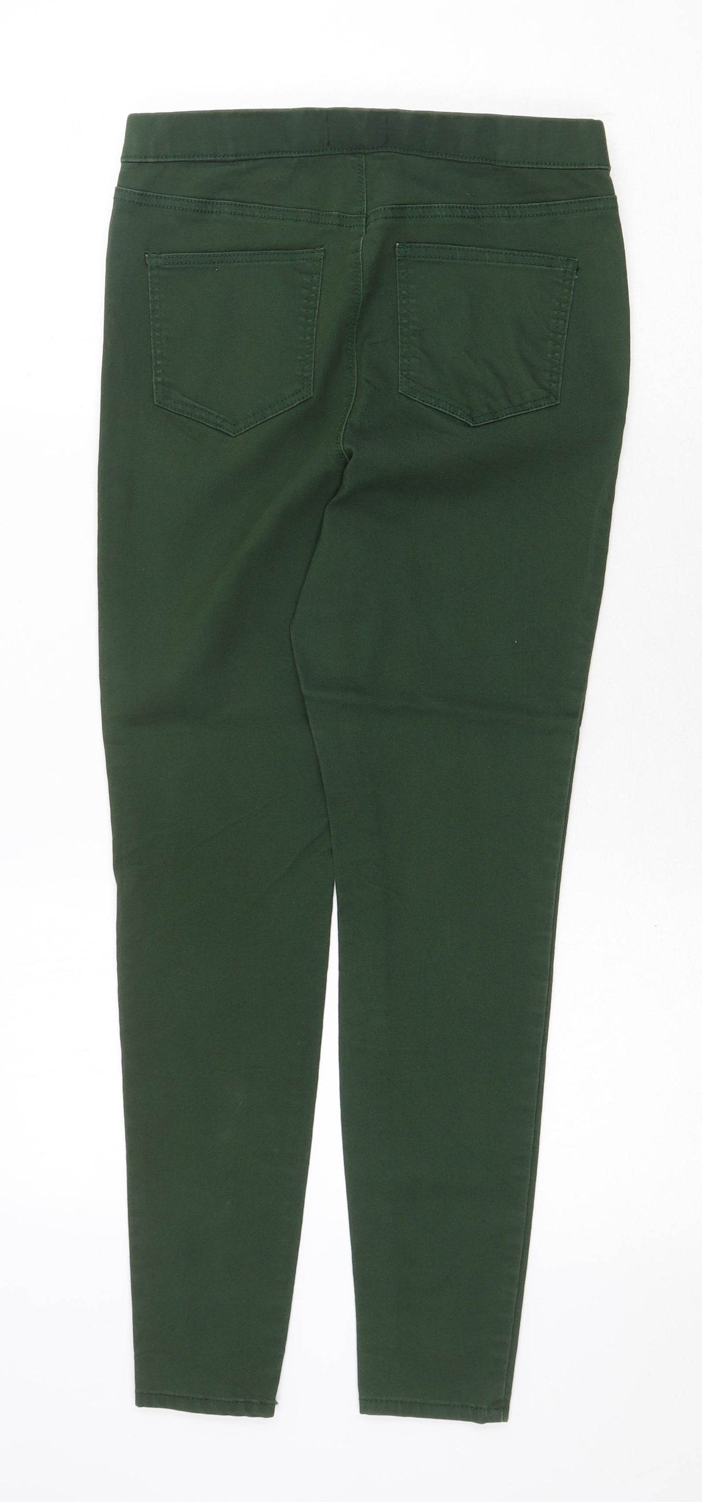 Denim Womens Green Cotton Jegging Jeans Size 8 Regular