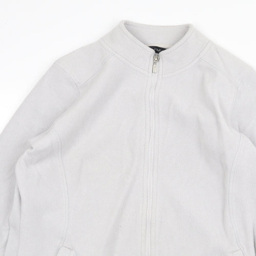 F&F Womens Grey Jacket Size 16 Zip