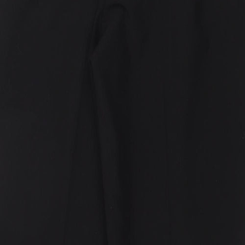 Intuition Womens Black Polyester Trousers Size 12 Regular Zip