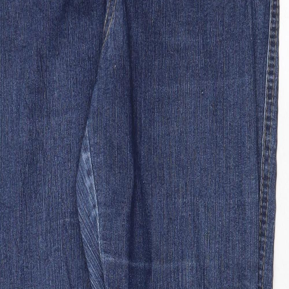 Denim & Co. Womens Blue Cotton Jegging Jeans Size 10 Regular