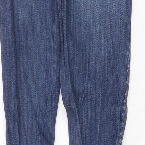 Hollister Womens Blue Cotton Skinny Jeans Size 24 in Regular Zip
