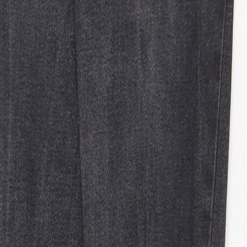 New Look Womens Grey Cotton Skinny Jeans Size 6 Regular Zip