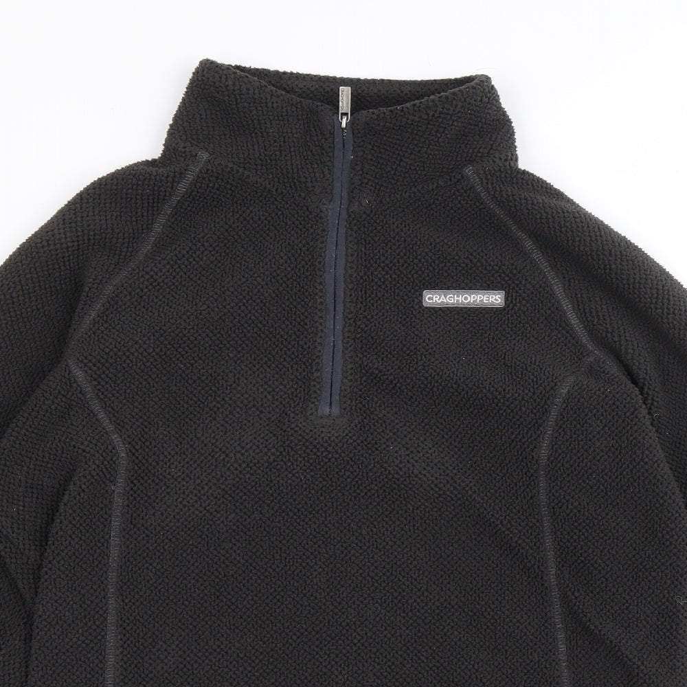 Craghoppers Mens Black Polyester Pullover Sweatshirt Size S
