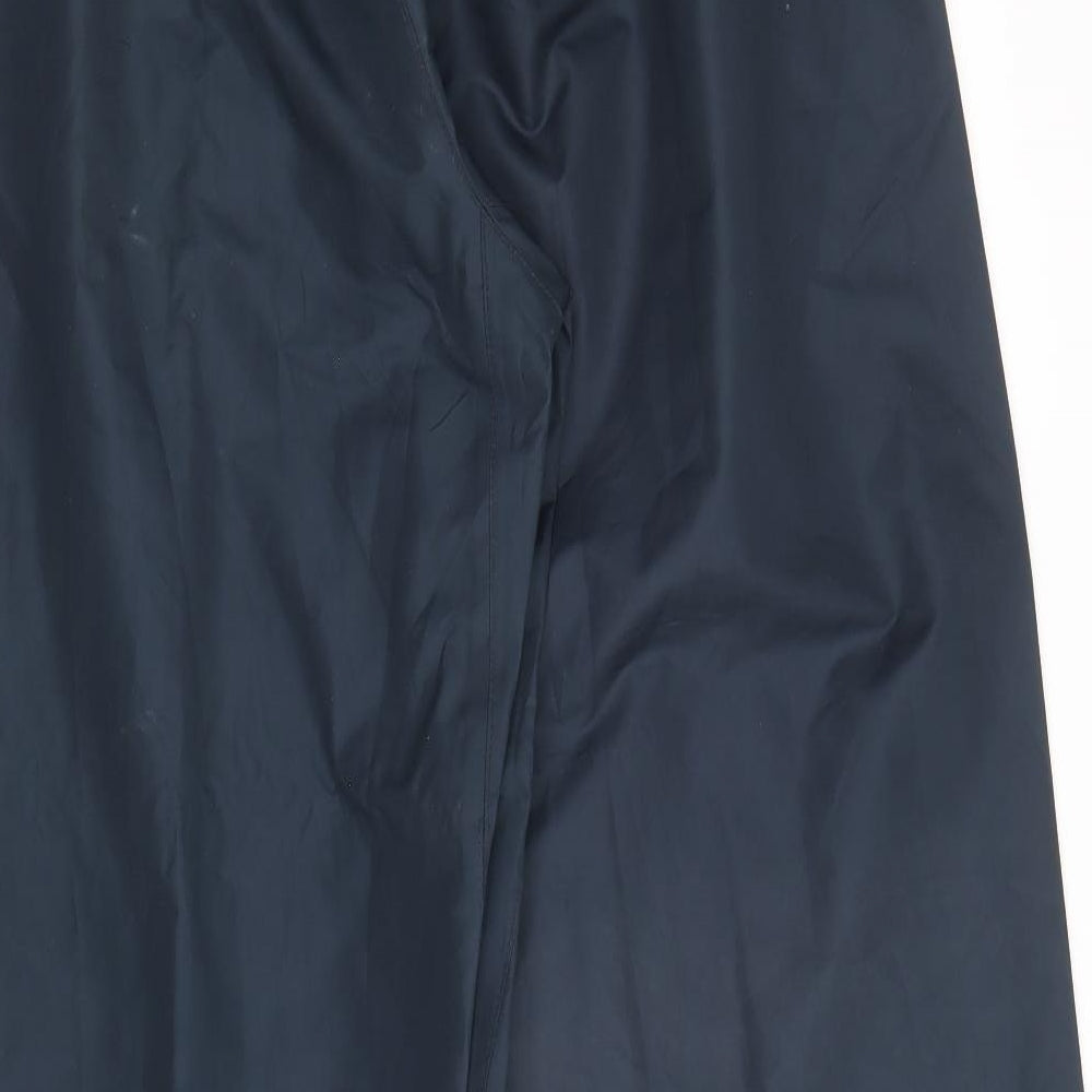 Simon Jersey Mens Blue Polyester Windbreaker Trousers Size L Regular