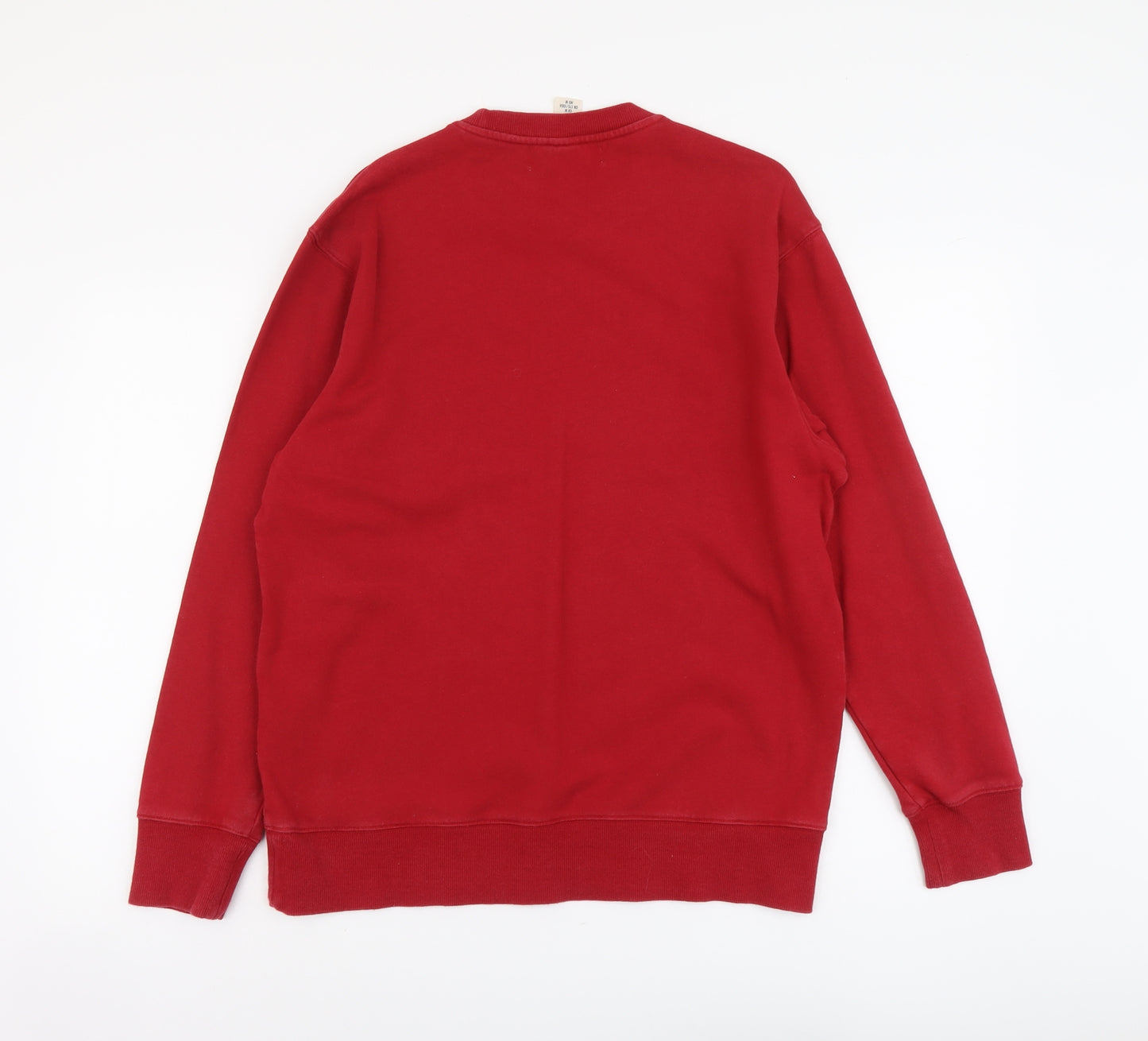 H&M Womens Red Cotton Pullover Sweatshirt Size M Pullover - L.A USA