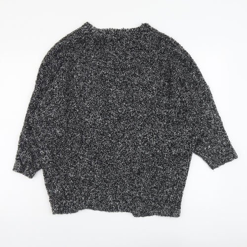 Atmosphere Womens Grey V-Neck Acrylic Cardigan Jumper Size 8