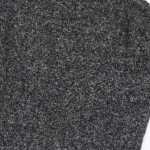 Atmosphere Womens Grey V-Neck Acrylic Cardigan Jumper Size 8