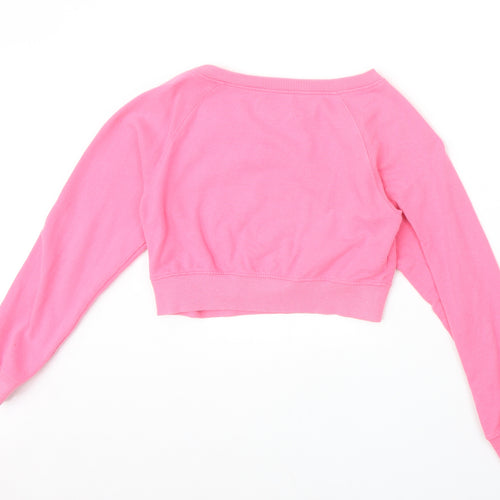 Brody Girls Pink 100% Cotton Pullover Sweatshirt Size 11-12 Years Pullover - Love To Dance