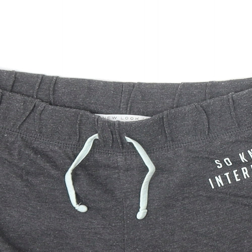 New Look Girls Green Cotton Sweat Shorts Size S Regular - So knot interested