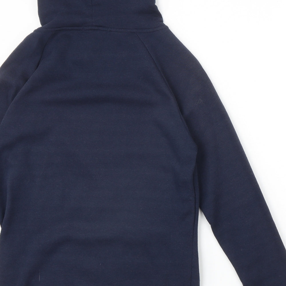 Primark Mens Blue Polyester Full Zip Hoodie Size S