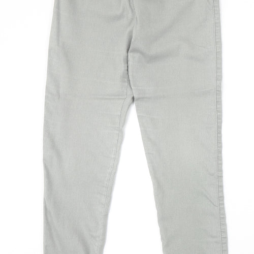 Denim & Co. Womens Grey Cotton Jegging Jeans Size 10 Regular